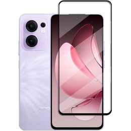 3D edzett üveg Oppo Reno 13F / Oppo Reno 13FS készülékhez, fekete keret