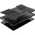 Telefontok a Samsung Galaxy Tab A8 10.5 X200 / X205, Tire Armor, fekete