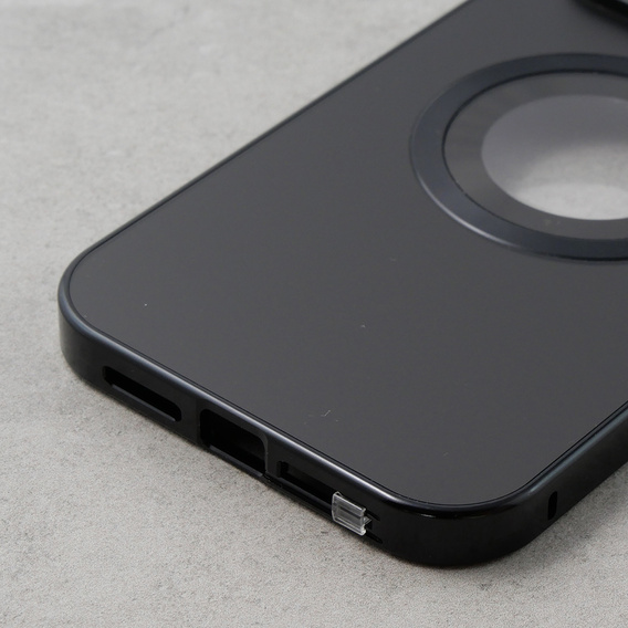 Telefontok a iPhone 13 Pro Max, Dual Glass, Magsafe-hoz, fekete