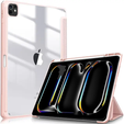 Tok Apple iPad Pro 13" 7 gen. 2024 (A2925, Smartcase Hybrid, tolltartó résszel, rózsaszín