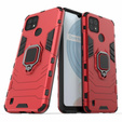 Telefontok a Realme C21, Kickstand Ring, piros