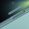 2x NORTHJO kamera vezérlőgomb üveg iPhone 16 / 16 Plus / 16 Pro / 16 Pro Max készülékhez, zöld