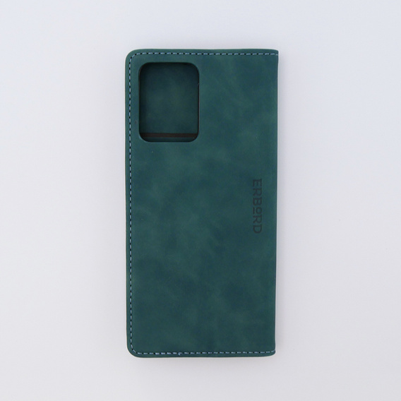 Telefontok a Xiaomi Redmi Note 12 5G / Poco X5 5G, ERBORD Vintage, pénztárca patenttal, kék