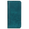 Pattintható tok Honor 200 Pro 5G, Split Leather, zöld