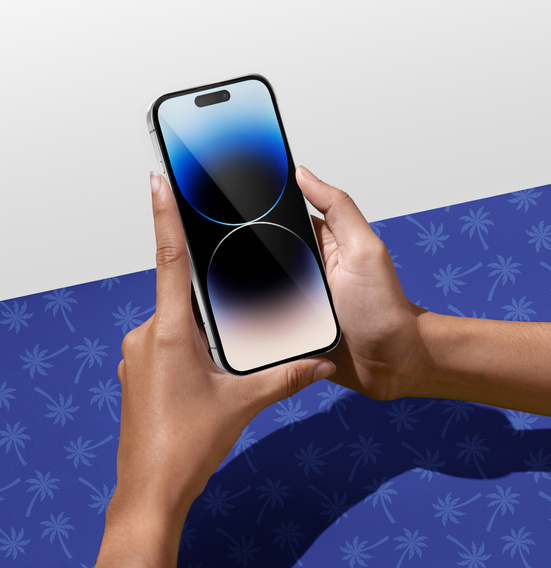 Diamond Palm edzett üveg iPhone 14 Pro Max készülékhez