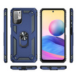 Páncélozott telefontok a Xiaomi Redmi Note 10 5G, Nox Case Ring, kék