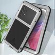 Love Mei Telefontok a Samsung Galaxy A53 5G, armored with glass, ezüst