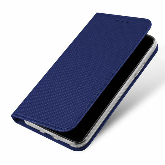 Pattintható tok a Realme C31, Wallet Smart Magnet, kék