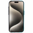 Tok iPhone 14 Pro, Carbon Fiber MagSafe, fekete / kék