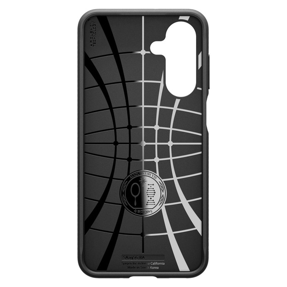 A Spigen tok Samsung Galaxy A16 4G/ 5G, Rugged Armor MagSafe, fekete + edzett üveg 9H