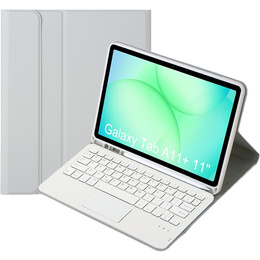 Bluetooth billentyűzettel és érintőpaddal ellátott tok Samsung Galaxy Tab A11+ készülékhez