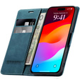 ERBORD Vintage tok - flip pénztárca iPhone 17 Pro Max készülékhez