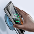 Tok Samsung Galaxy S22 Ultra készülékhez, Shockproof, fóliával, fekete