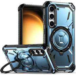 Tok Samsung Galaxy S23, Heavy Duty Ring, kék