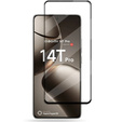 3D edzett üveg Xiaomi 14T Pro készülékhez, fekete keret