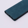 Telefontok a Xiaomi Redmi 12C, ERBORD Vintage, pénztárca patenttal, kék