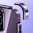Tok iPhone 14 Pro Max, Magnetic Dual Glass, lila
