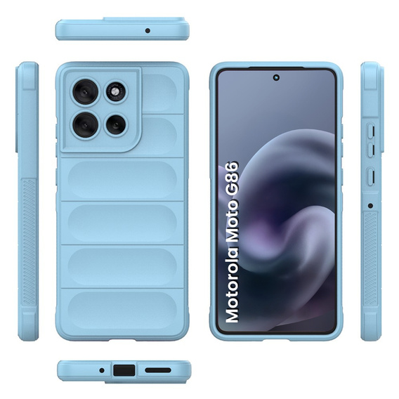 Telefontok a Motorola Moto G86 Power 5G, Gaming Shockproof, kék