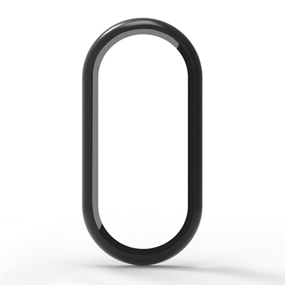 2in1 tok + edzett üveg a Xiaomi Smart Band 10 / 9 / 8-hoz, fekete
