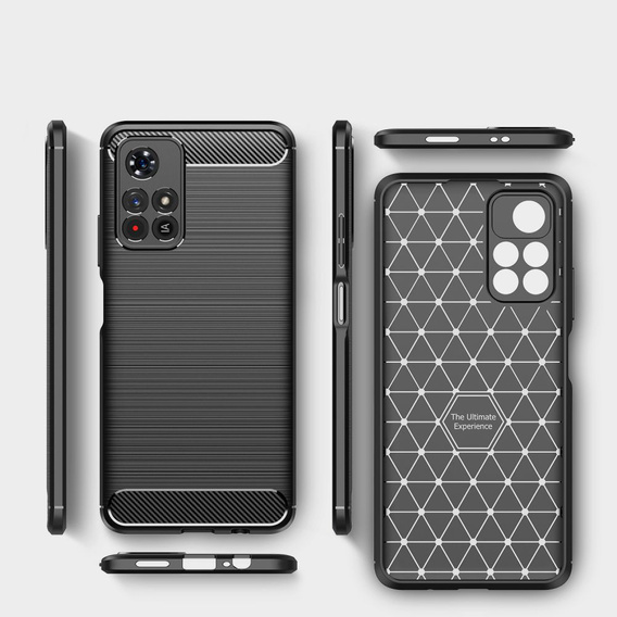 Telefontok a Xiaomi Poco M4 Pro 5G / Redmi Note 11S 5G, Carbon, fekete