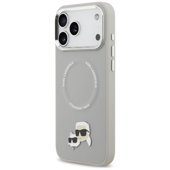 Karl Lagerfeld Karl & Choupette Pins MagSafe tok iPhone 17 Pro Max készülékhez
