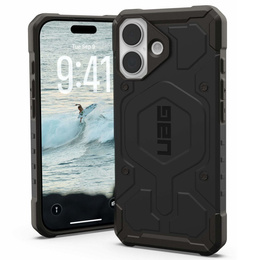 Urban Armor Gear Telefontok a iPhone 15 Plus, Pathfinder MagSafe, fekete