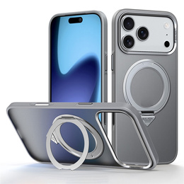 SULADA Magnetic Matte - MagSafe tok állvánnyal iPhone 17 Pro készülékhez