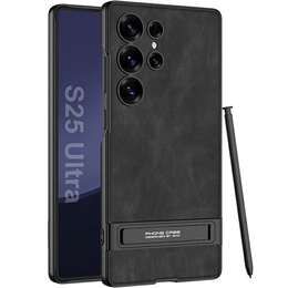 Telefontok a Samsung Galaxy S25 Ultra, GKK Leather, fekete