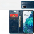 CASEME flip tok Samsung Galaxy S20 FE / 5G, Waxy Textured, kék
