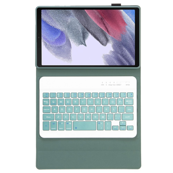 Tok + billentyűzet Samsung Galaxy Tab A7 Lite 8.7 T220 / 225, zöld