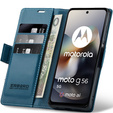 ERBORD Fényes Litchi pénztárca Motorola Moto G56 5G számára