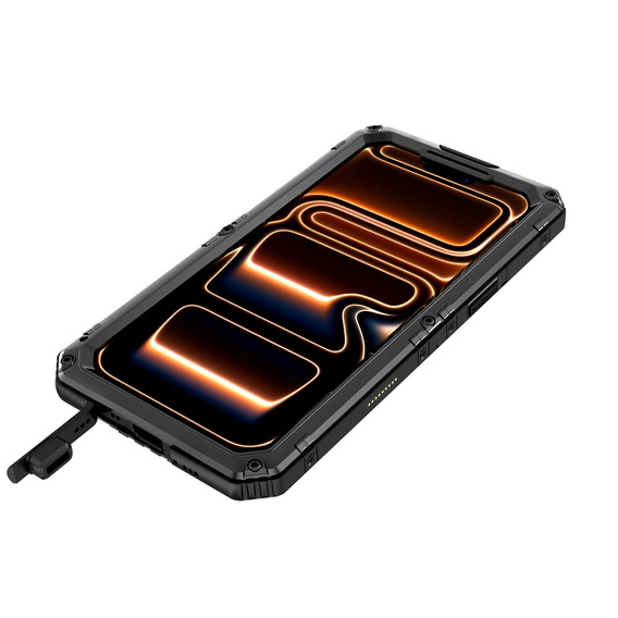 IP68 vízálló tok iPhone 17 Pro-hoz, fekete