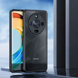 DuxDucis tok Honor Magic 6 Lite 5G, Aimo case, átlátszó / fekete