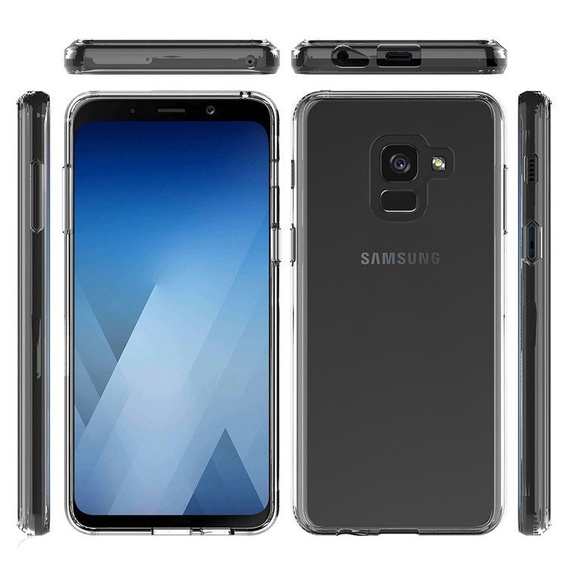 Telefontok a Samsung Galaxy A8 2018, Fusion Hybrid, átlátszó