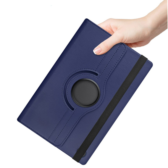 Tok Lenovo Tab M10 Plus 10.6 Gen 3 TB-125F TB-128F TB330FU 10.95", forgatható 360, sötétkék