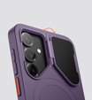 Tok Samsung Galaxy S25 készülékhez, Suritch Shockproof, MagSafe, lila