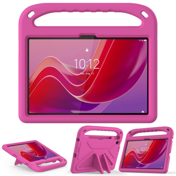 Gyermek tok Lenovo Tab TB311FU, gyermek tok fogantyúval, rózsaszín
