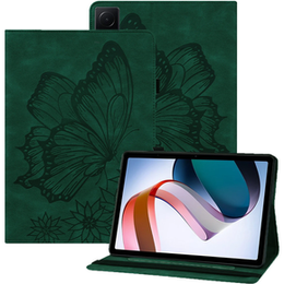 Telefontok a Lenovo Tab M9, Wallet Pen Slot, butterflies, barna