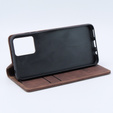 Telefontok a Motorola Moto G13/ G23 4G, ERBORD Vintage, pénztárca patenttal, kávé