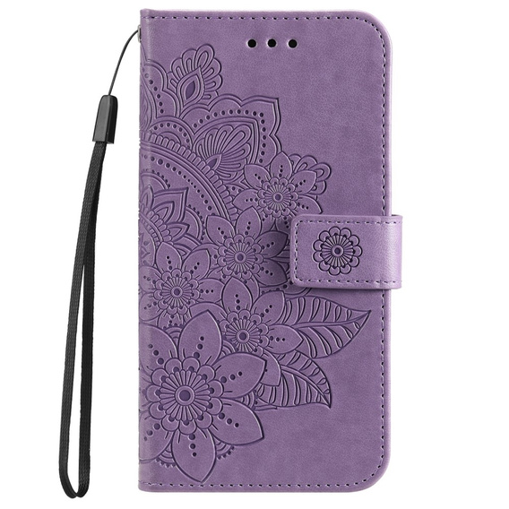 Pattintható tok a Samsung Galaxy A53 5G, Mandala Flower, lila