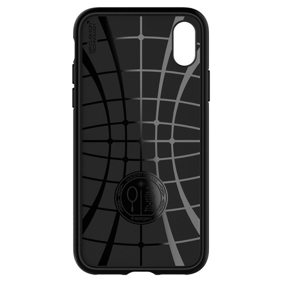 Spigen Liquid Air matt fekete tok Apple iPhone X / Xs készülékekhez