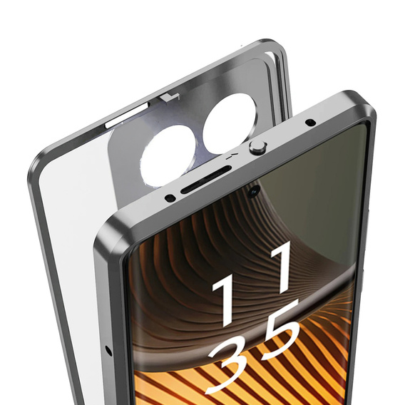 Tok az Motorola Edge 50 Ultra, Frame Case, ezüst