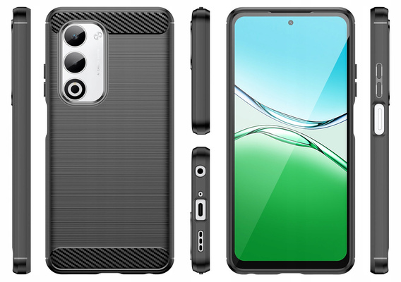Telefontok a Oppo A5 5G / A5m, Carbon, fekete