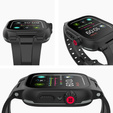 Etui SHELLBOX Waterproof do Apple Watch SE/6/5/4 44mm - Black