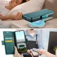 CASEME Litchi pénztárca flip tok Samsung Galaxy Z Fold7 5G számára