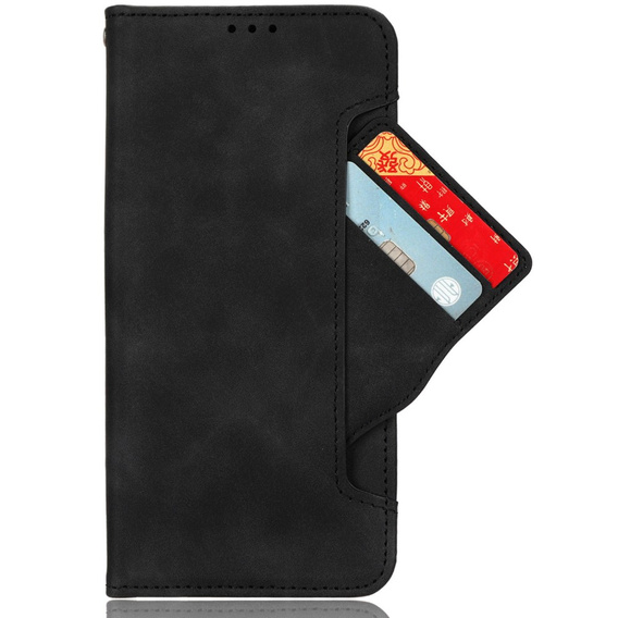 Pattintható tok a Samsung Galaxy M34, Card Slot, fekete