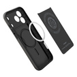Spigen tok iPhone 17 Pro készülékhez, Thin Fit MagSafe, Fekete