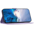 Pattintható tok a Samsung Galaxy A55 5G,BINFEN Wallet, lila