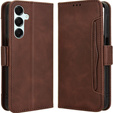 Pattintható tok a Samsung Galaxy A16, Card Slot, barna