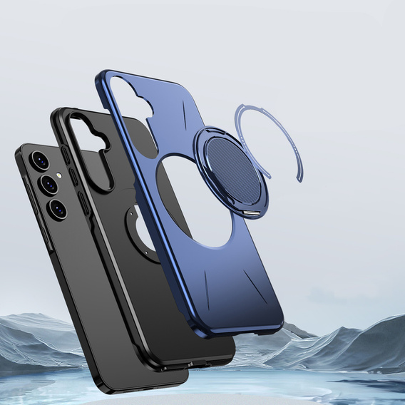 MagSafe tok állvánnyal Samsung Galaxy A57 5G készülékhez, kék